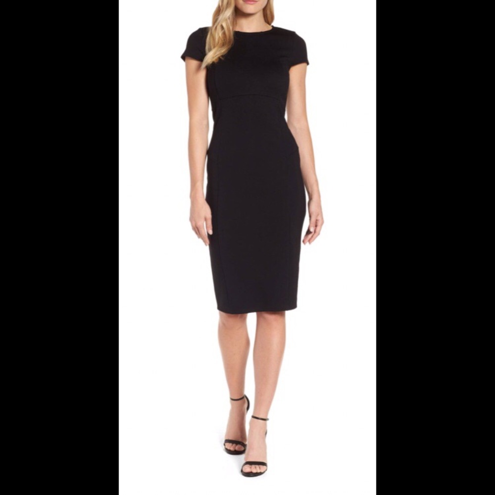Felicity and Coco Ward Seamed Pencil Dress